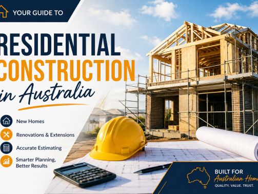 Residential Construction Australia: A Complete Guide to Planning, Costs, and Estimating